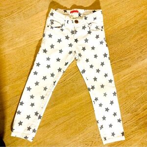 Zara white jeans 4 year old